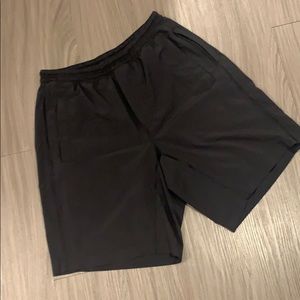 Black lululemon shorts